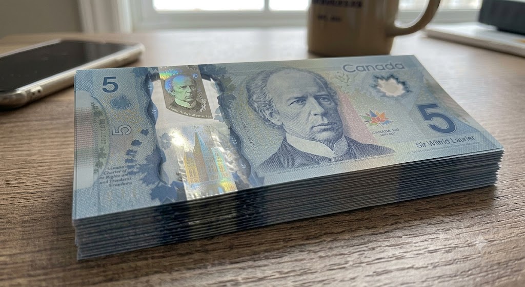 Buy Counterfeit $5 Canadian Dollars Banknotes